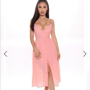 NWOT Fashion Nova Feel Your Best MIDI Dress